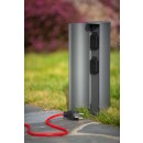 Lucide 27849/12/29 Gartenleuchte Powerpoint Typ F IP44 - Anthrazit