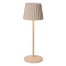 Lucide L278890238 LED Tischlampe für den Außenbereich JUSTINE | 2W integrierte LED-Quelle | 210lm | 2700K