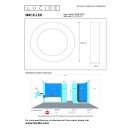 Lucide 28116/24/30 LED Spotleuchte Brice 1x15W | 3000K | IP44 - Badezimmerleuchte, dimmbar