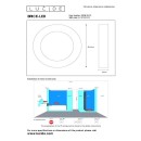 Lucide 28116/24/31 LED Spotleuchte Brice 1x15W | 3000K | IP44 - Badezimmerleuchte, dimmbar