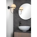 Lucide 30293/01/30 FELINE dekorative Wandleuchte 1xG9 | IP44 - schwarz, opal