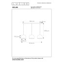 Lucide L304880330 Pendelleuchte NOLAN  E27