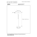 Lucide 30770/02/02 Stehleuchte Giada 2x40W | E27