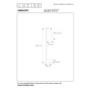 Lucide L307958130 Stehlampe GREGORY  E27