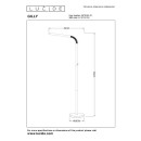Lucide L367120431 LED Stehlampe GILLY  | 3W integrierte LED-Quelle | 300lm | 2700K