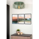 Lucide 45148/45/37 MELOPEE Deckenleuchte D450mm | 1xE27 - Türkis