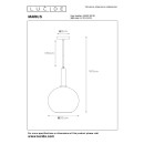 Lucide L454023030 Pendelleuchte MARIUS  E27