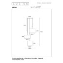 Lucide L454091338 Pendelleuchte MAYA  E27