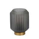 Lucide 45595/01/51 Tischlampe Sueno 1x40w | E14 - Grau, Kabelschalter