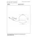 Lucide L465160131 Tischlampe CATO  E27