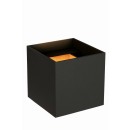 Lucide 69200/06/30 LED Wandleuchte Axi 1x6w | 350lm | 2700k | IP54 - schwarz, Metall