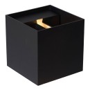Lucide 69200/06/30 LED Wandleuchte Axi 1x6w | 350lm | 2700k | IP54 - schwarz, Metall
