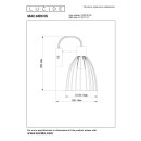 Lucide L742170130 Wandleuchte MACARONS  E27