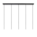 Lucide 74404/05/65 Pendelleuchte Orlando 5x60W | E27