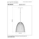Lucide L744170144 Pendelleuchte MACARONS  E27