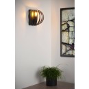 Lucide 78274/01/30 Wandleuchte Manuel 1x40w | E14 - schwarz, Metall, dimmbar