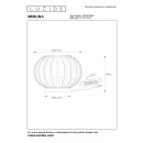 Lucide 78593/25/66 Merlina 1x40w | E27 - Rosa, Metall, Kabelschalter