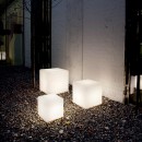 Ideal Lux Außenleuchte Luna D40 PT1 1x60W E27 - weiß
