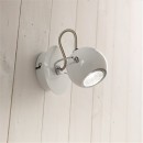 Ideal Lux 066790 Wand- und Spotleuchte 1x28W Lunare | GU10 - chrom