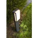 Lutec 7193001118 LED Außenstehleuchte Qubo 1x18W | 3000K | IP54