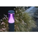 Lutec 7273601012 LED Außenstehleuchte Spica 1x16W | RGB | 2700-6500K | IP65 - intelligent, dimmbar, Farbe