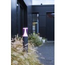Lutec 7273601012 LED Außenstehleuchte Spica 1x16W | RGB | 2700-6500K | IP65 - intelligent, dimmbar, Farbe