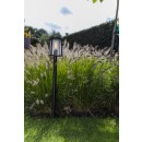 Lutec 7273601012 Außenstehleuchte Kelsey 1x40W | E27 | IP44 - Leuchtenschirm mit Wassertropfen-Efffekt