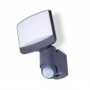 Lutec 7625601345 LED Außenwandleuchte mit Sensor Sunshine 1x17W | 5000K | IP44 - mit verstellbarem Kopf