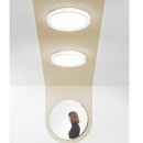 Luce Ambiente Design I-MAKEUP-PL40 LED Deckenleuchte MAKEUP | 35W integrierte LED-Quelle | weiß