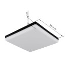 Globo 12388-24 LED Deckenleuchte MATTHEW | 18W integrierte LED-Quelle | 1000lm | 4000K
