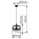 Globo 15548H1 Pendelleuchte MAXY  E27