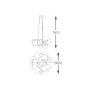 Zuma Line 003064-028394 Pendelleuchte NISYRO G9