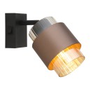 Globo 15560-1C Wandleuchte MILLEY E27 | mit Schalter