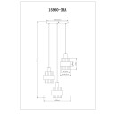 Globo MILLEY 15560-3HA Pendelleuchte E27
