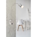 Globo 57310N Wandleuchte Milly 1x35W | GU10 - Schalter am Körper, flexibler Arm, Nickel