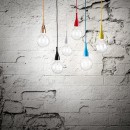 Ideal Lux 009384 Pendelleuchte 1x70W Minal Cromo | E27 - rot