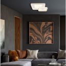 Globo 48097-48 LED Deckenleuchte MOSAIKO | 48W integrierte LED-Quelle | 2394lm | 2700-6000K