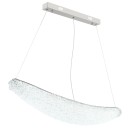 Globo 68524-40 LED Pendelleuchte KRISTALLA  | 40W integrierte LED-Quelle | 3400lm | 2700-6000K
