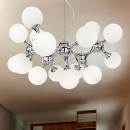 Ideal Lux 022 277 Anbauleuchte 5x20W Nodi | G4 - chrom