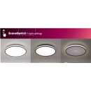 Philips 8719514432048 Ozziet LED-Deckenleuchte 1x22W | 2500lm | 4000K - dimmbar - SceneSwitch, schwarz