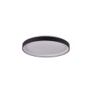 Italux PLF-53675-048RC-BK-3K LED Deckenleuchte Vico | 38W integrierte LED-Quelle | 3100lm | 3000+4000K