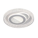 Italux PLF-54182R-WH LED Deckenleuchte Tempio | 55W integrierte LED-Quelle | 6875lm | 3000+4000+6500K | Fernbedienung | Dimmer | weiß