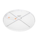 Italux PLF-7001-500R-WH-4K LED Deckenleuchte Pelaro | 36 W integrierte LED-Quelle | 4000K