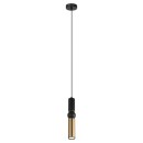 Italux PND-14290-1-BK-BRO Pendelleuchte Isidora GU10