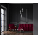 Italux PND-14290-3-GR Pendelleuchte Isidora GU10