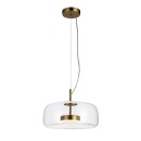 Italux PND-17760B-BRSS-CL LED Pendelleuchte Caste | 10W LED | 850lm | 3000K