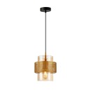 Italux PND-22132-1S-GD-AMB Pendelleuchte Vinoti E27