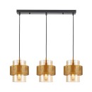 Italux PND-22132-3S-GD-AMB Pendelleuchte Vinoti E27