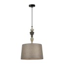 Italux PND-22374A-BK Pendelleuchte Nerom E27
