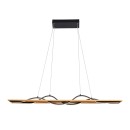 Italux PND-23848-30W-BK-GD LED Pendelleuchte Conato | 35W integrierte LED-Quelle | 1200lm | 3000K